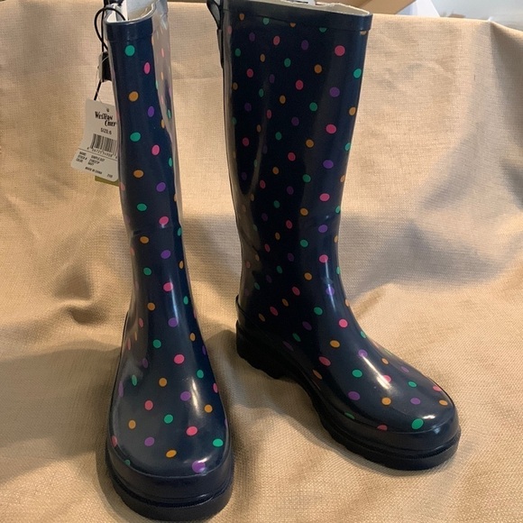Western Chief Dot City Rainboot - Picture 1 of 13